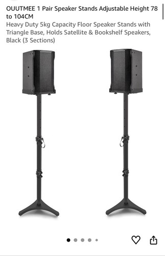 Ouutmee speaker stands - speaker,