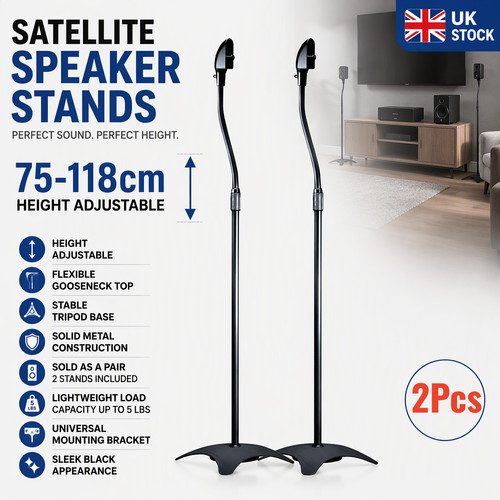 Height adjustable speaker - 2x,