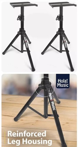 Pair monitor speaker stands - pair,