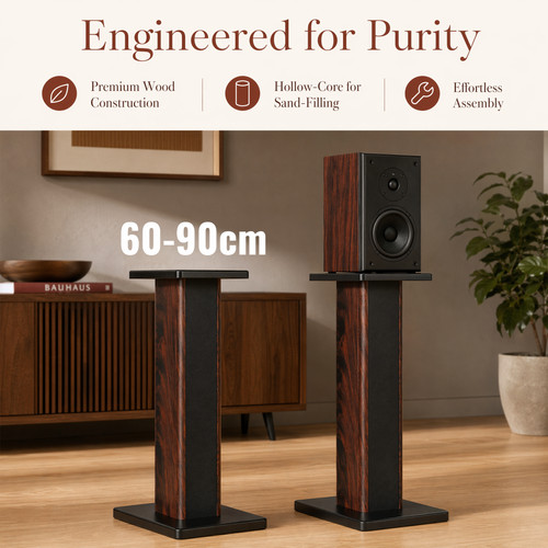 Pair 90cm wood grain - pair, 60-90cm